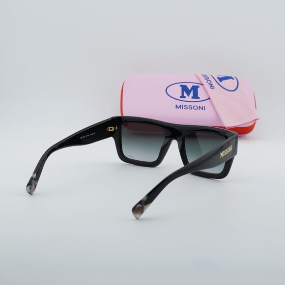 Missoni MIS0129/S 0807 9O Square Sunglasses - Black/Grey